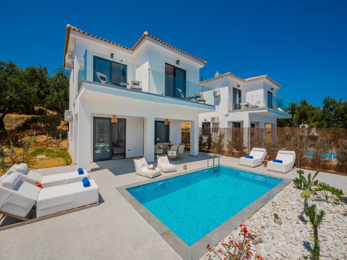Queen Of Zakynthos Luxury Villas Амуди Экстерьер фото