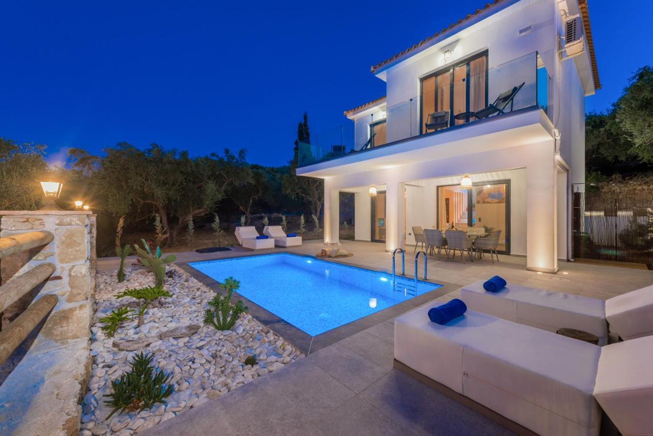 Queen Of Zakynthos Luxury Villas Амуди Экстерьер фото