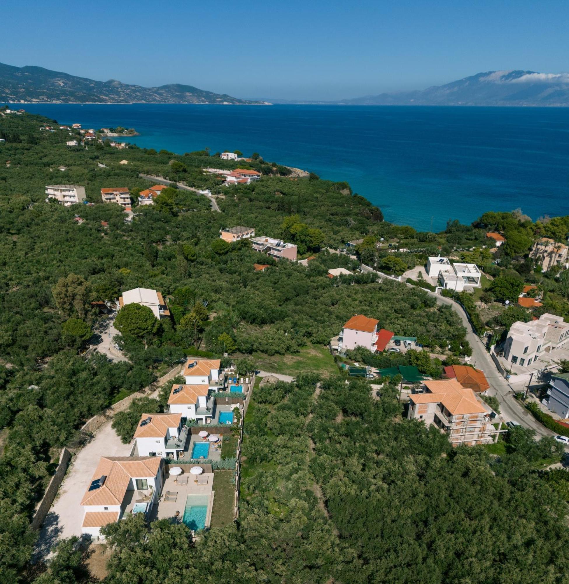 Queen Of Zakynthos Luxury Villas Амуди Экстерьер фото